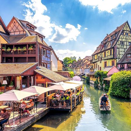 Gite Traditionnel Au Centre Historique D'埃圭斯海姆 外观 照片