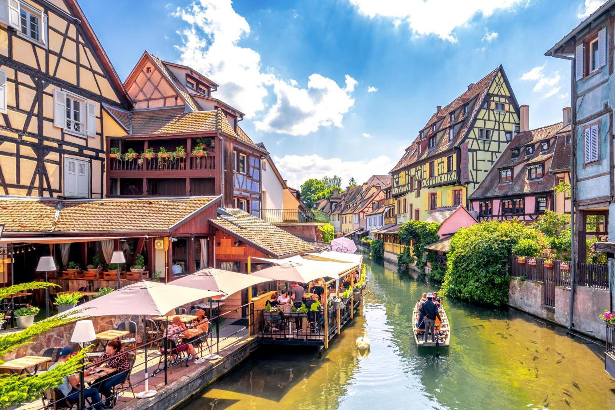 Gite Traditionnel Au Centre Historique D'埃圭斯海姆 外观 照片
