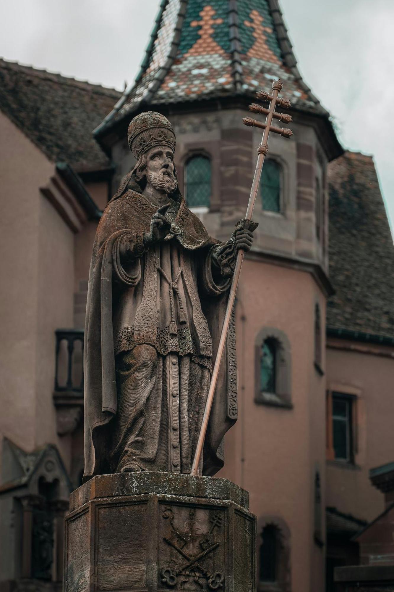 Gite Traditionnel Au Centre Historique D'埃圭斯海姆 外观 照片
